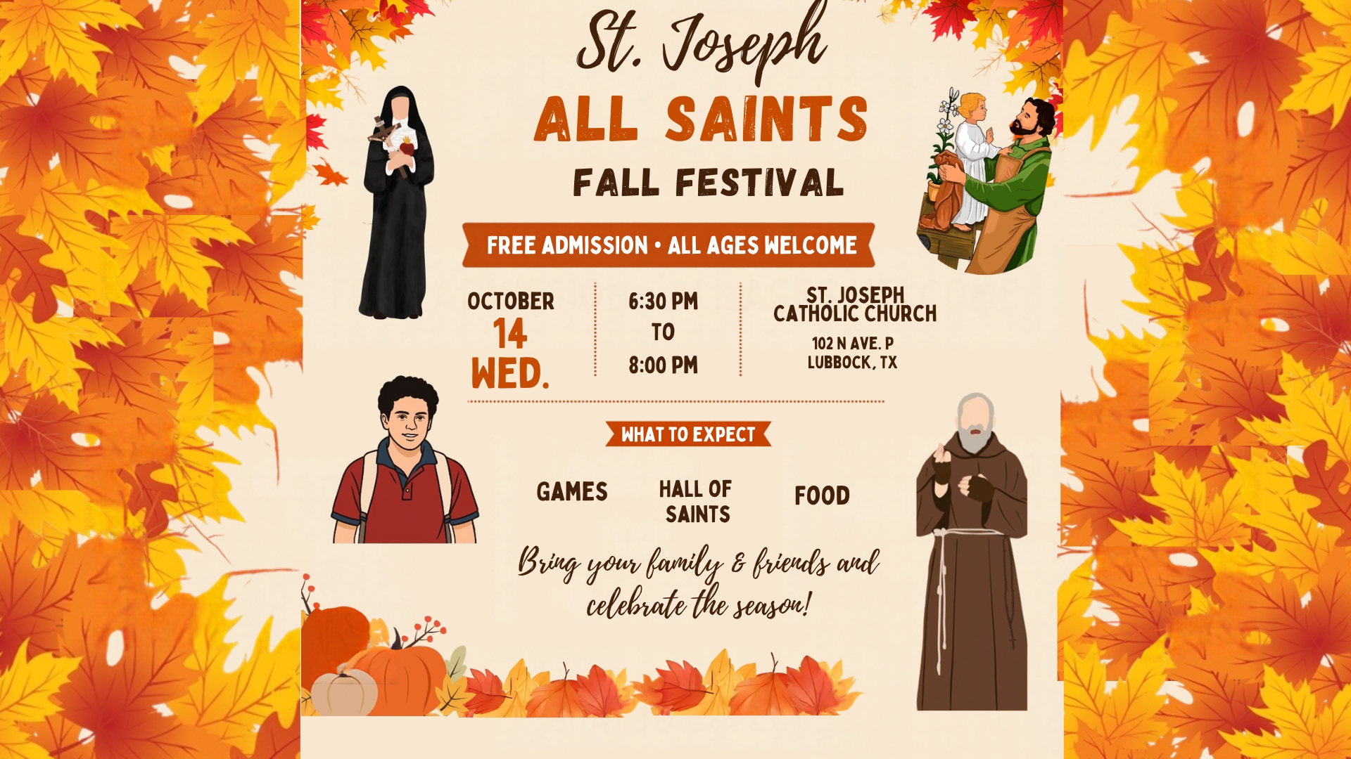 All Saints Fall Festival