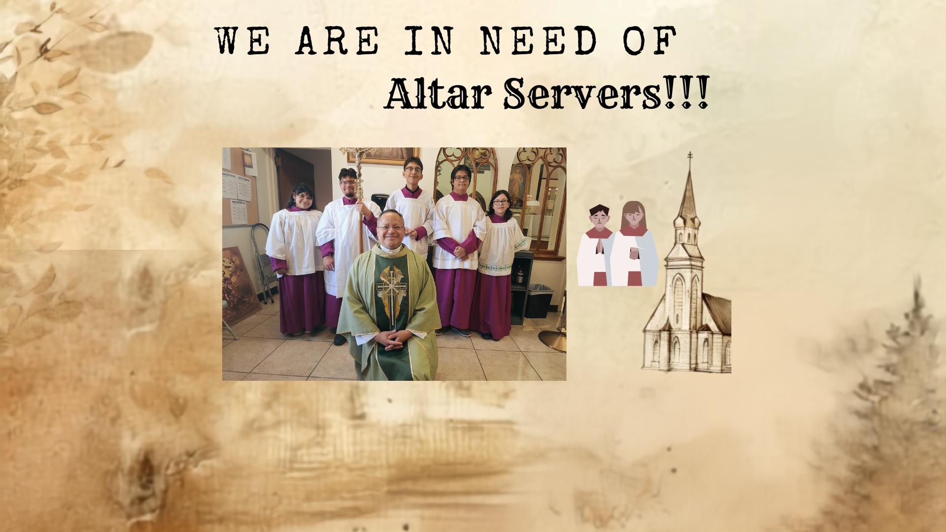 Altar Servers training